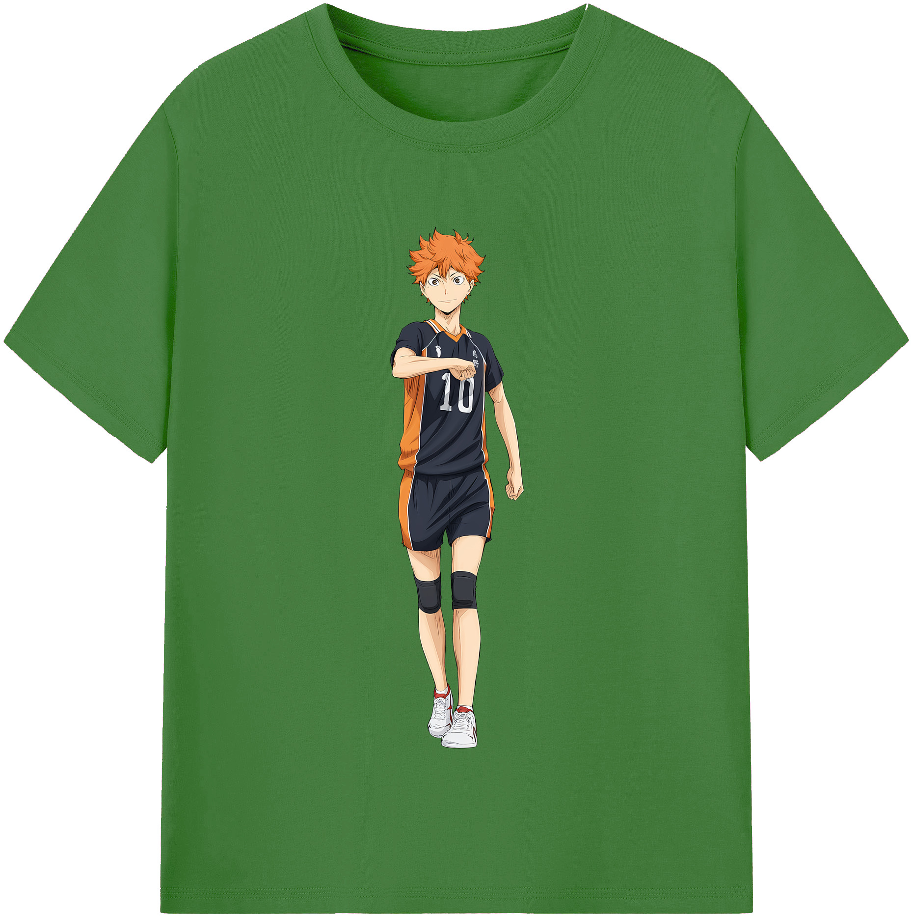 （画像用） ハイキュー!! Haikyu!! レディースカジュアルプリントTシャツ（綿100％）